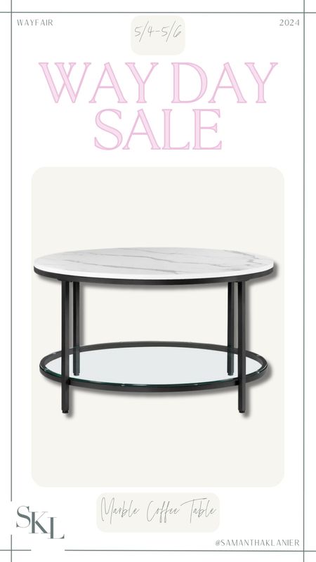Way Day Sale 2024

coffee table, marble decor, modern design, wayfair, #LTKxWayDay

#LTKSeasonal #LTKhome #LTKsalealert