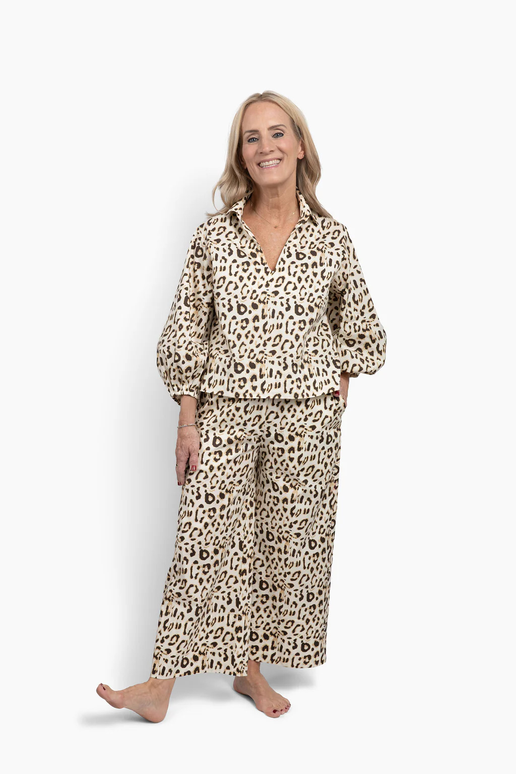 Take Pause Pant Set - Leopard | Quiet Culture
