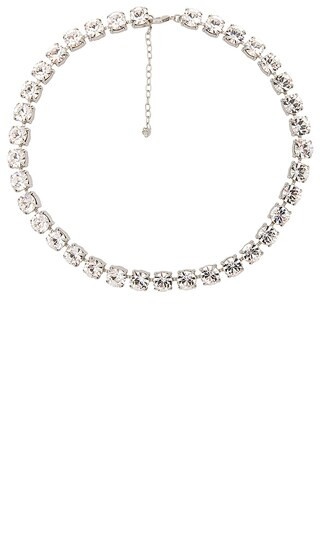 Mylah Necklace in Crystal | Revolve Clothing (Global)