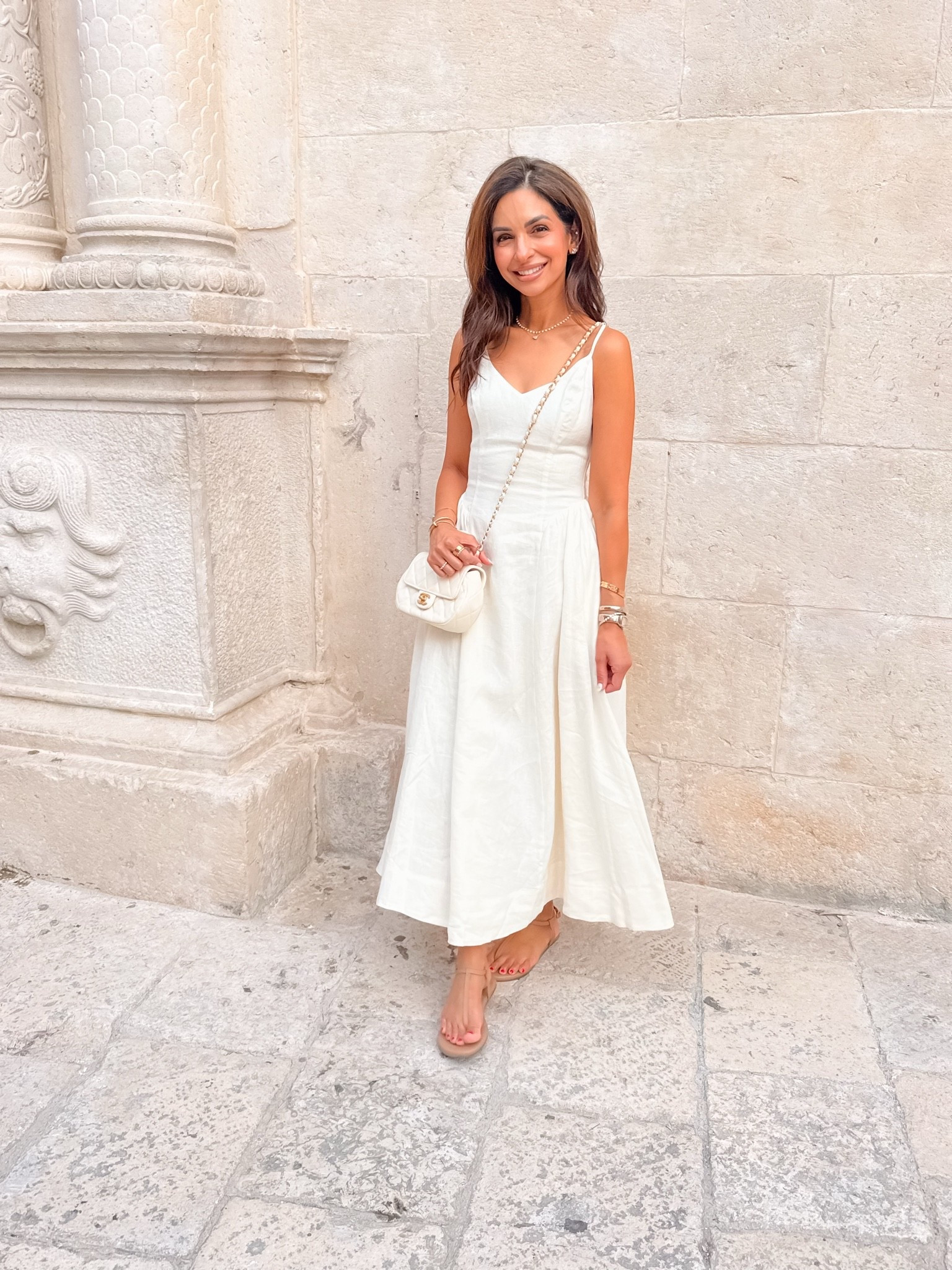 Dinner for our first night in Croatia! This dress is such a classic and I love the fit of it! I'm in my true size XS for size reference.

#LTKPetite #LTKOver40 #LTKTravel