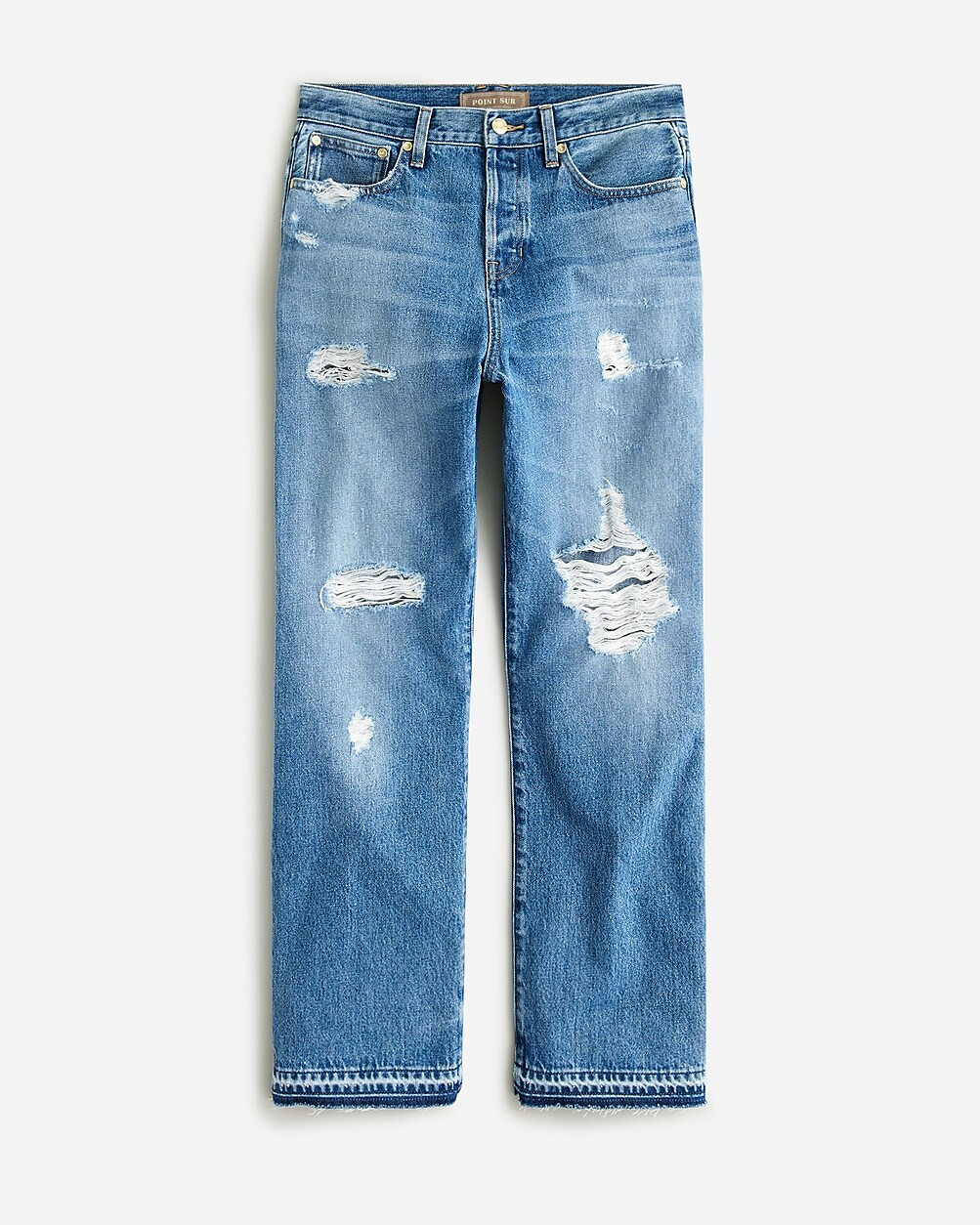 Point Sur distressed loose straight jean | J. Crew US