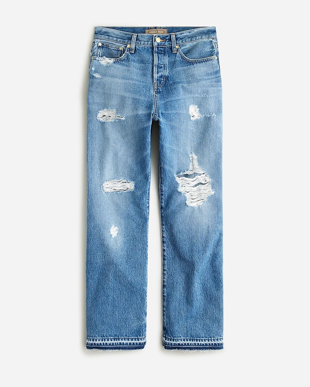 Point Sur distressed loose straight jean | J. Crew US