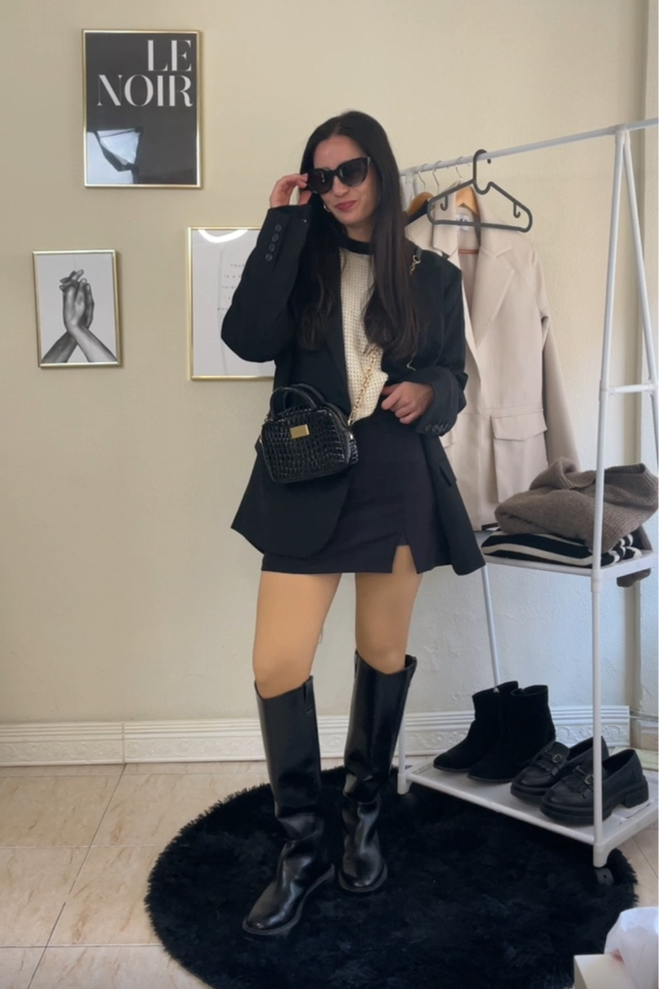 Outfit con mi falda de abertura y botas altas para el frio #outfitwinter #winterlook 

#LTKHoliday #LTKeurope #LTKSeasonal