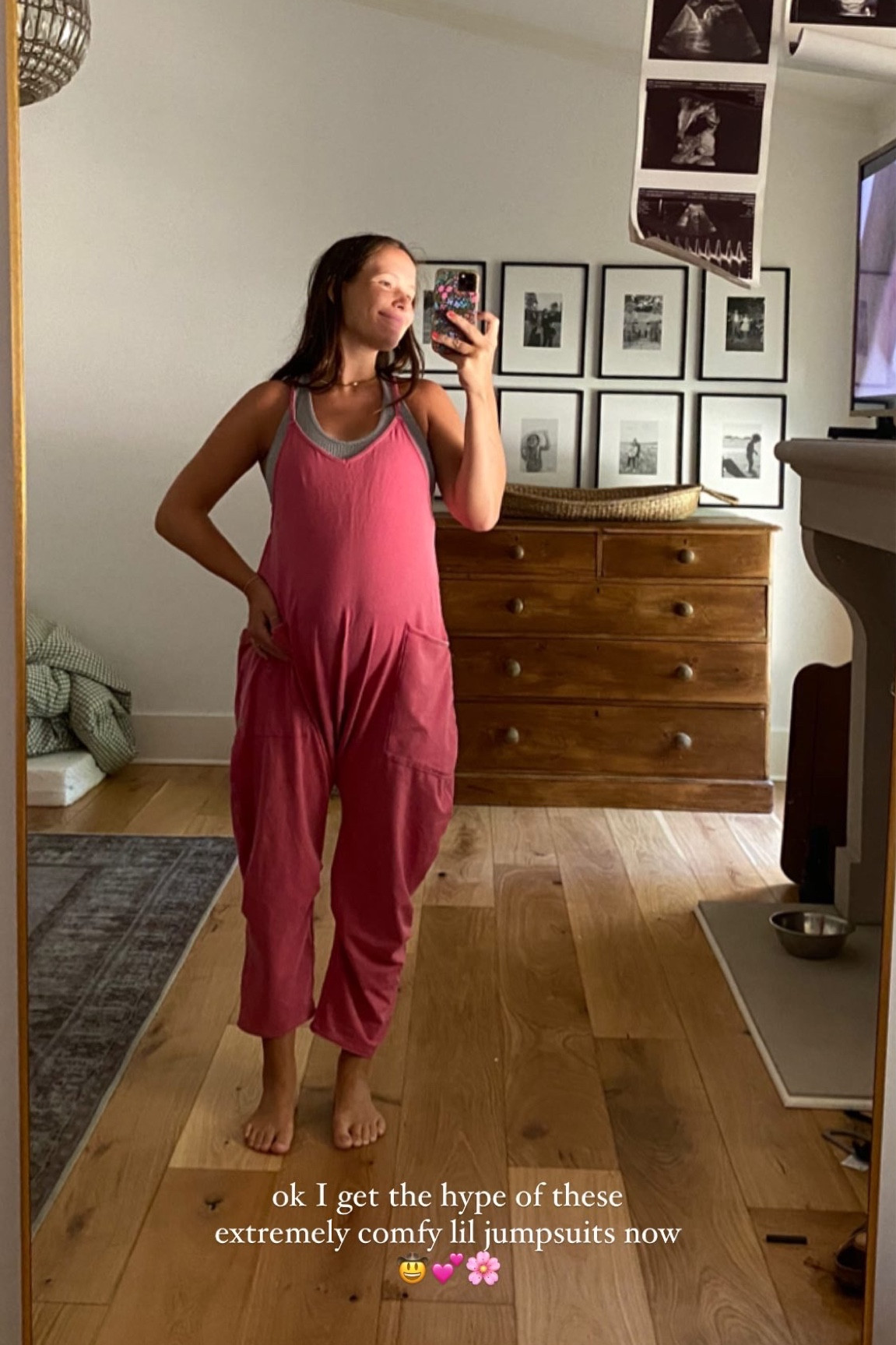 Free People Hot shot onesie. Definitely get the hype now! Super comfy. Wearing xs 8 months pregnant  

#LTKbump