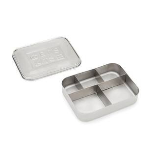 Stainless Steel Bento Box Lunch and Snack Container for Kids and Adults, 5 Sections | The Home Depot