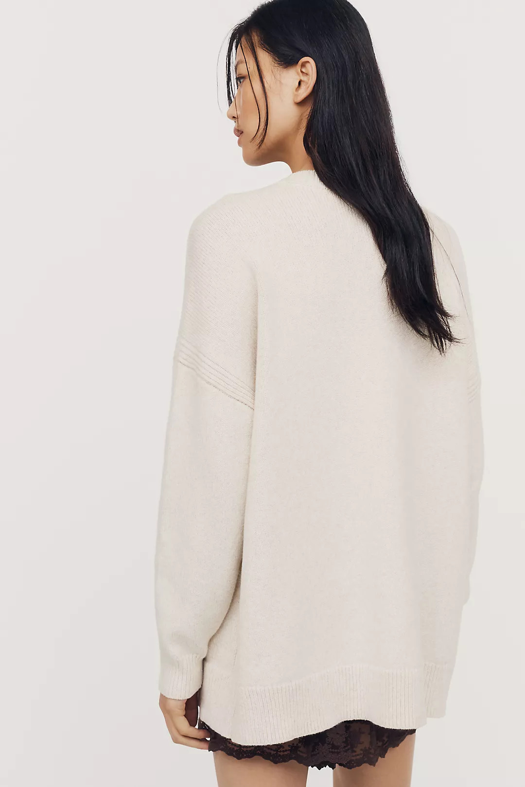 Oversized Graphic Crew-Neck Sweater | Anthropologie (US)