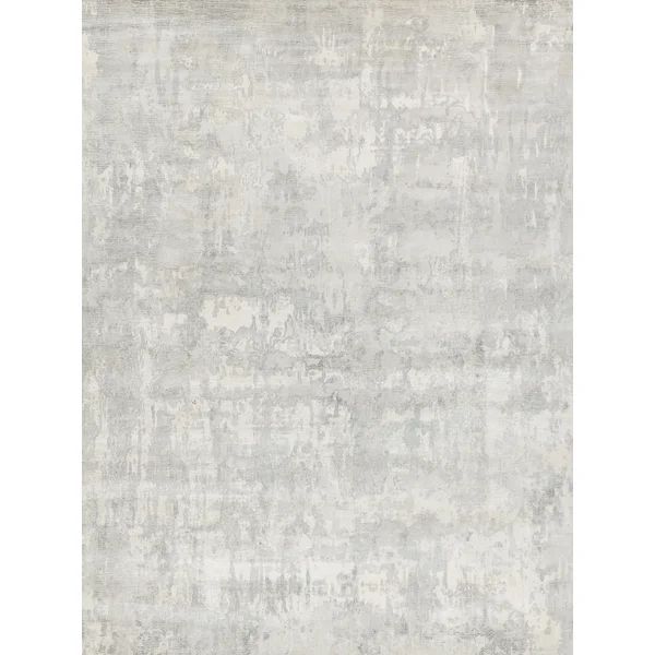 Murano Hand-Loomed Abstract Area Rug In Silver | Wayfair North America