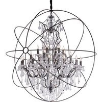 Mn Iron Orb Crystal Chandelier | Etsy (US)