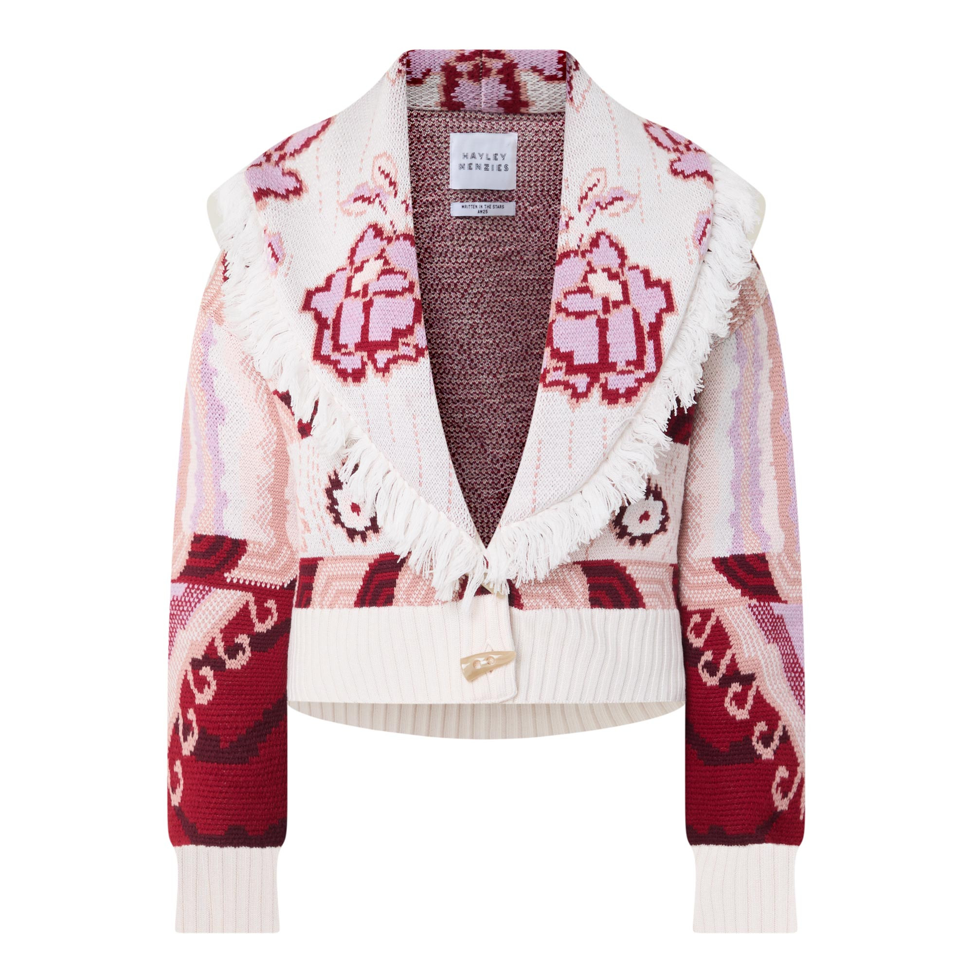 HAYLEY MENZIES Tibetan Tiger Bomber Cardigan - Cream | Brown Thomas (IE)