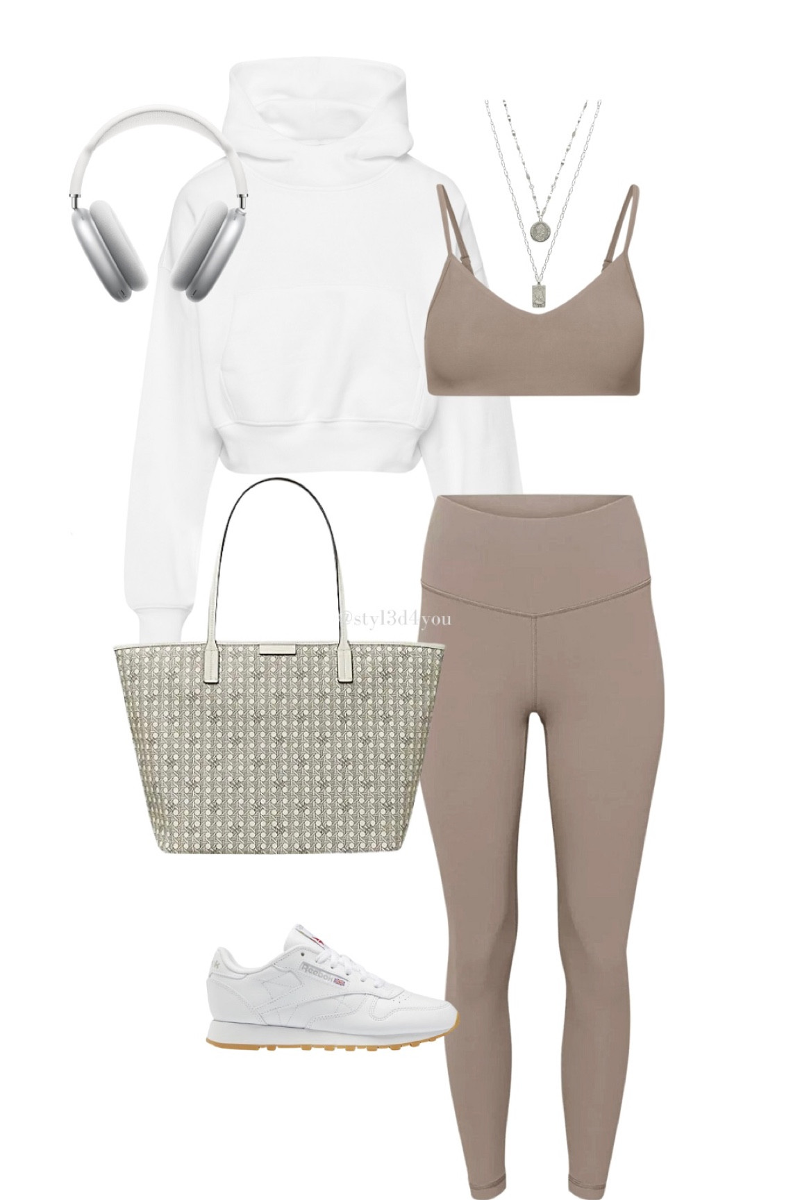 Set and sweatshirt from Aritzia