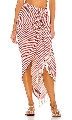 Just BEE Queen Tulum Skirt in Red from Revolve.com | Revolve Clothing (Global)