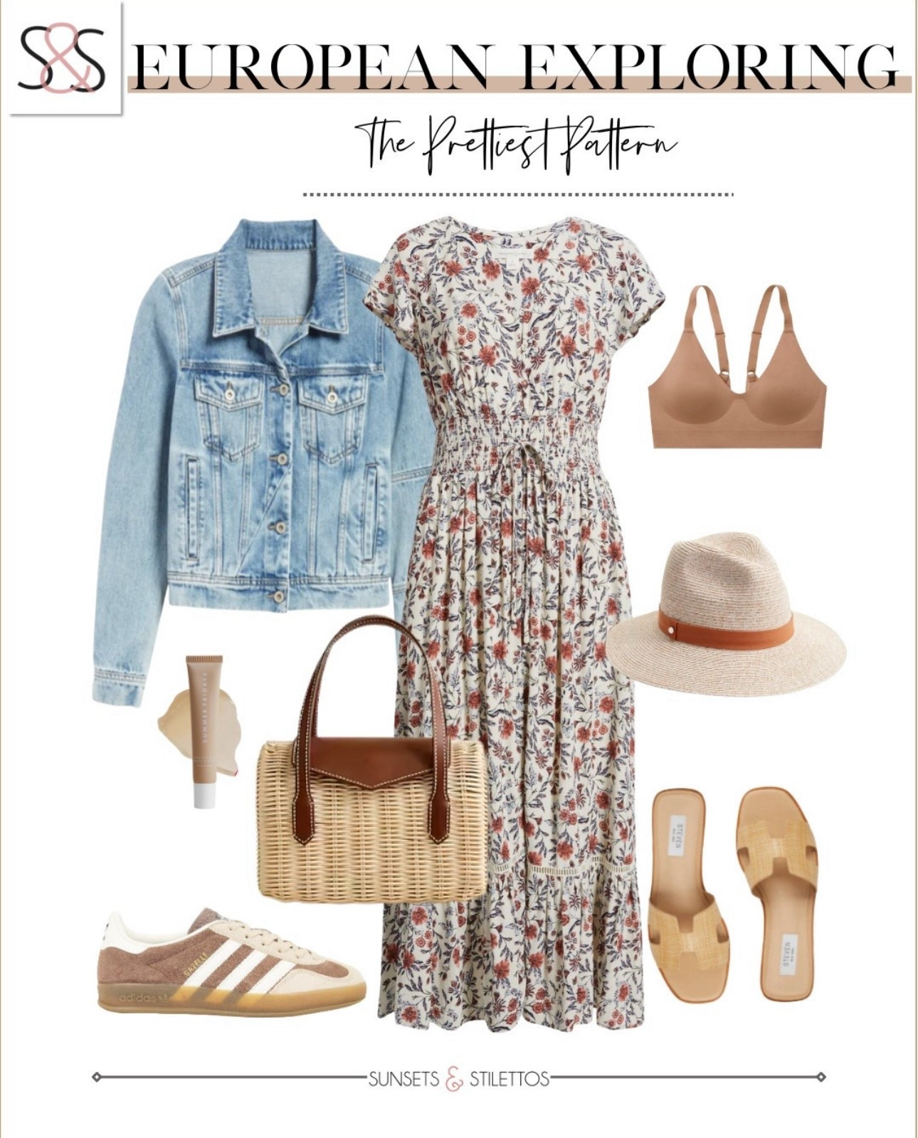 This dress is perfect for your spring break travel vacation to warmer weather! Loving this with flats or sneakers with a denim jean jacket for a polished look!

Sunsets and Stilettos, resort wear, adidas sneakers 

#LTKSeasonal #LTKTravel #LTKOver40