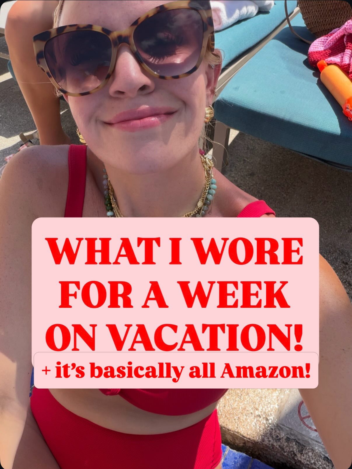 Comment SHOP and I’ll send links! What I wore for a week on vacation!! Almost all Amazon! A lot of bright colors too 😍