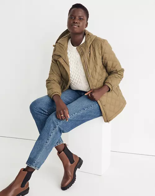 Airpuff Quilted Packable Puffer Jacket | Madewell