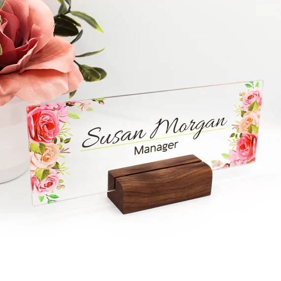 Personalized Teacher Name Sign, Personalized Desk Sign, Personalized Small Signs, School Desk Sig... | Etsy (US)