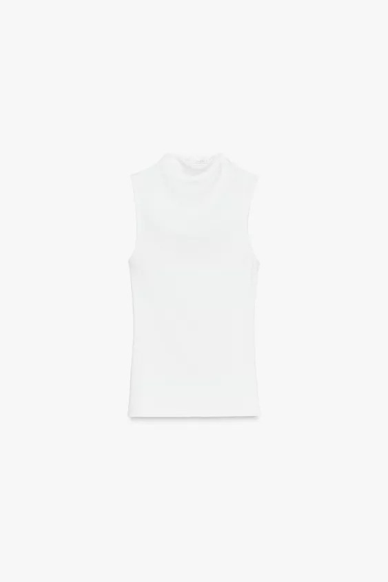 COTTON MODAL TOP | Zara US