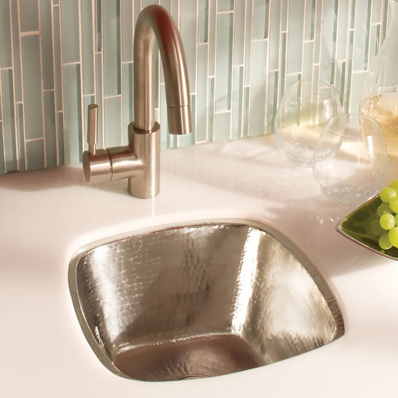CPS547 Rincon 13" L x 13" W Undermount Kitchen Sink | Wayfair North America