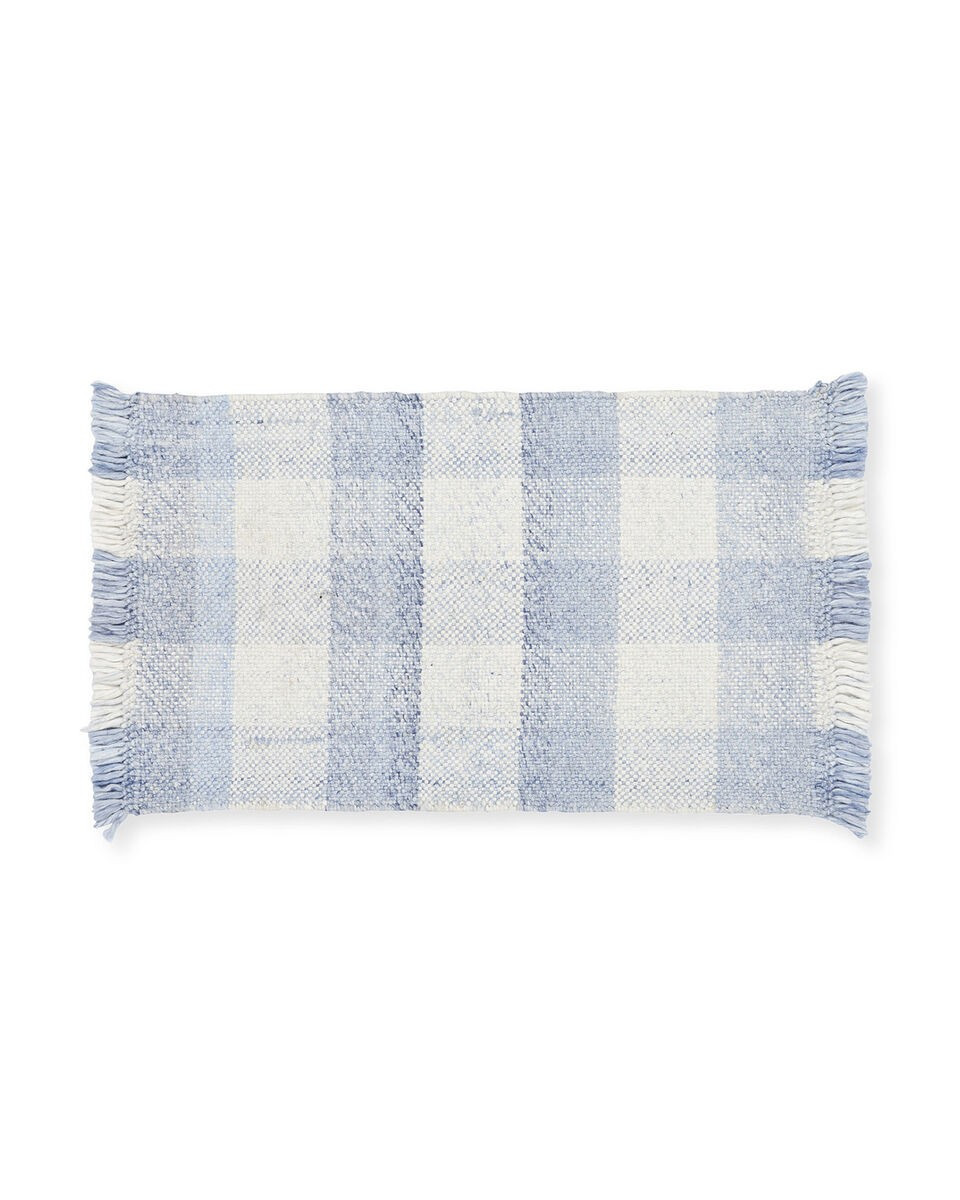 Gingham Rug | Serena and Lily