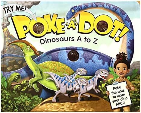 Melissa & Doug Children's Book - Poke-A-Dot: Dinosaurs A to Z (Board Book with Buttons to Pop) | Amazon (US)