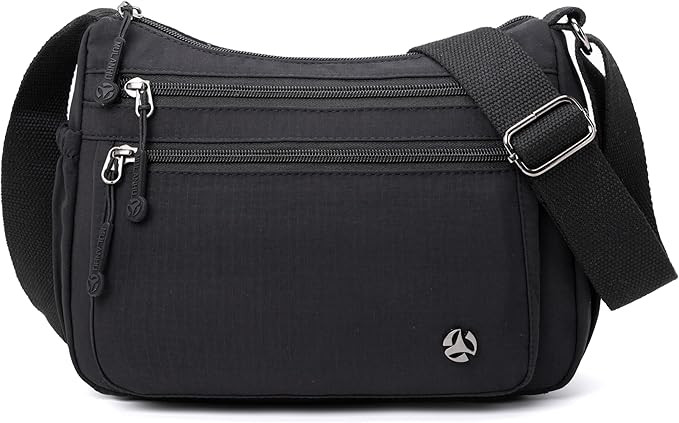 Casual Crossbody Bag with Anti Theft Pocket - Women Lightweight Water-Resistant Purse Bag | Amazon (US)