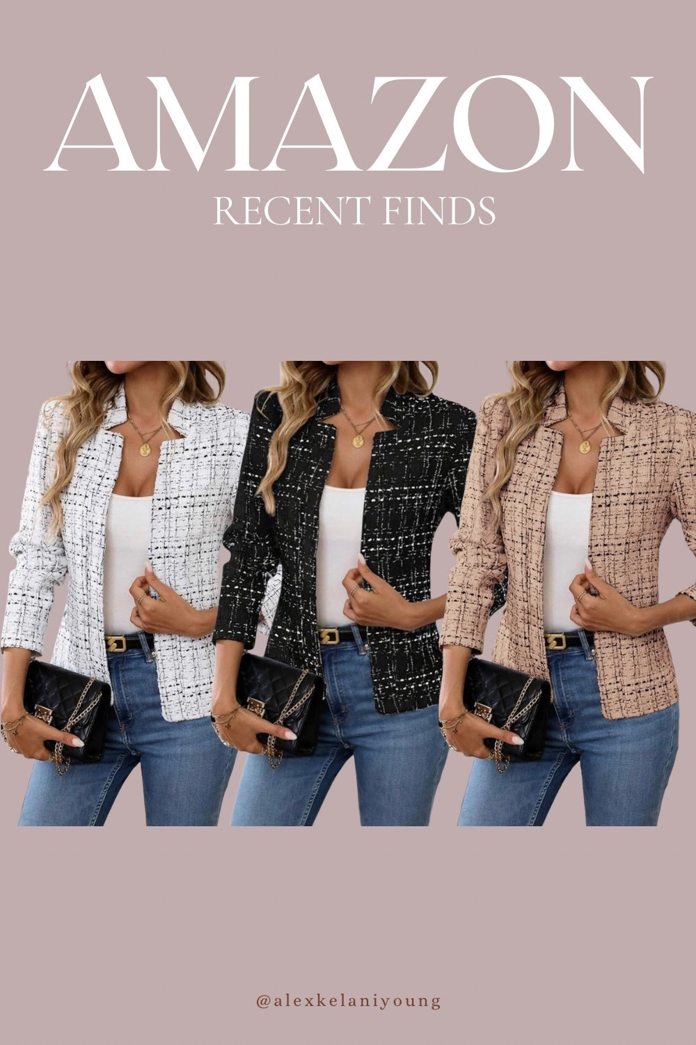 Amazon classic blazers 

#LTKootd