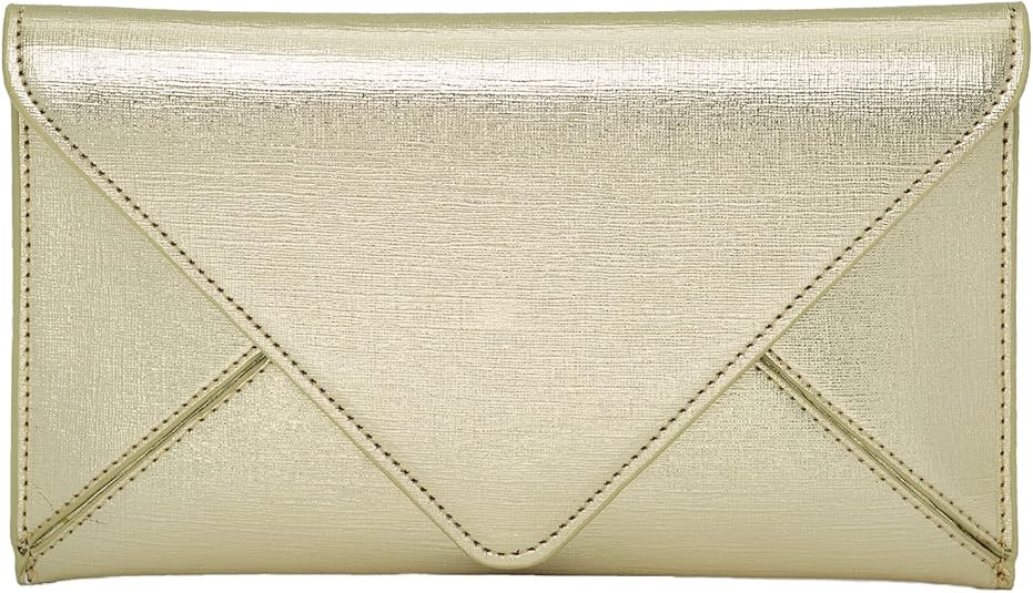 JNB Women's Metallic Material Clutch Purse | Amazon (US)
