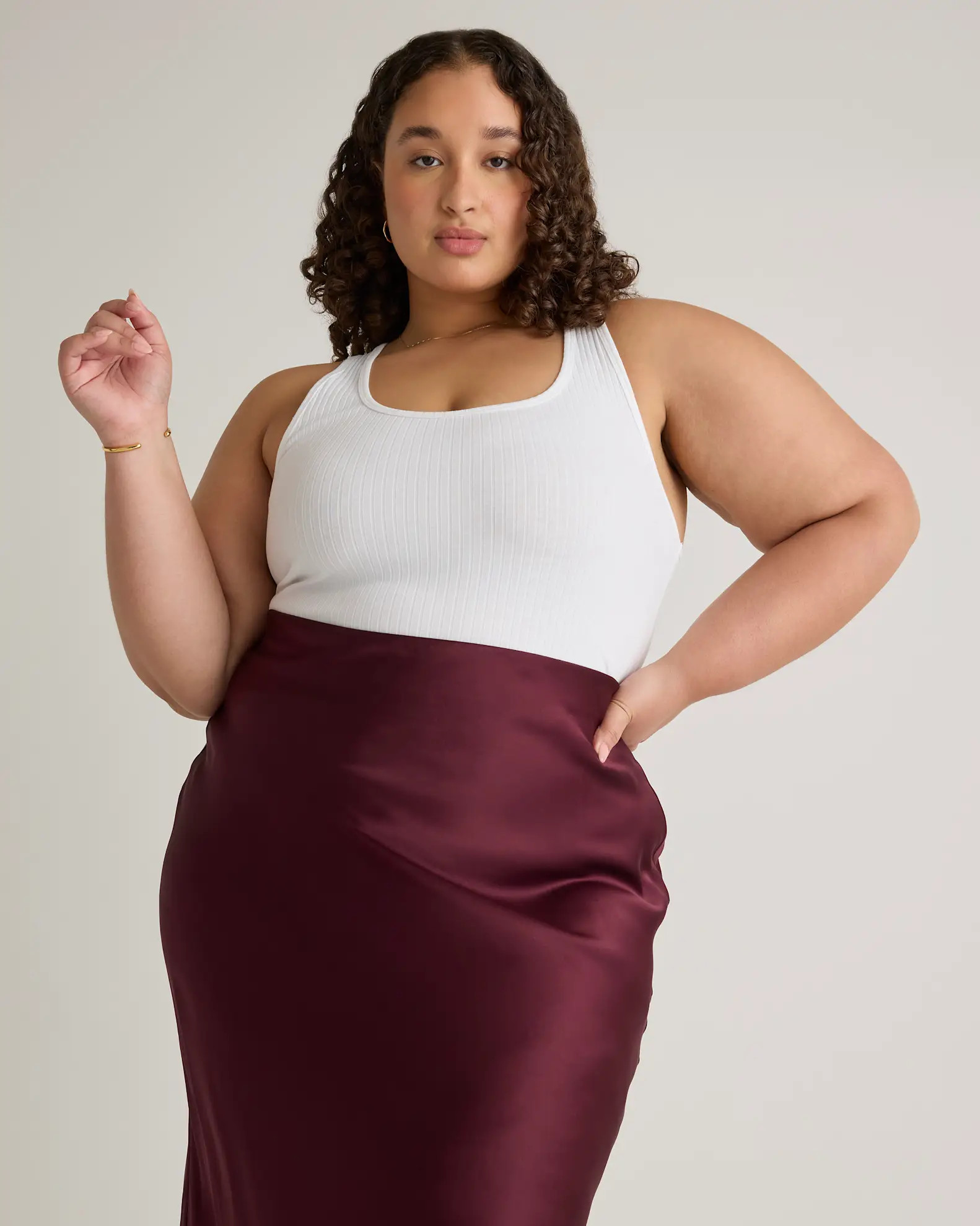 100% Washable Silk Skirt | Quince
