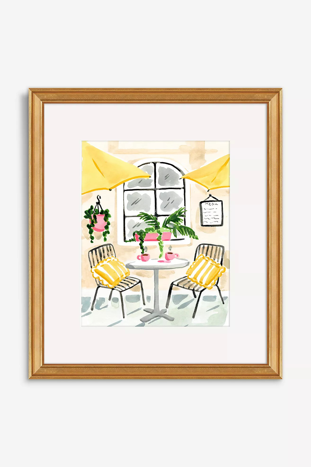 Buttercream Caf\u00e9 Wall Art | Anthropologie (US)