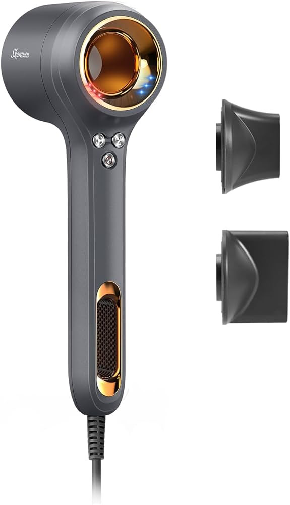 SKANWEN Hair Dryer, 1400W Professional Ionic Blow Dryer with High-Speed Brushless Motor for Fast-... | Amazon (US)