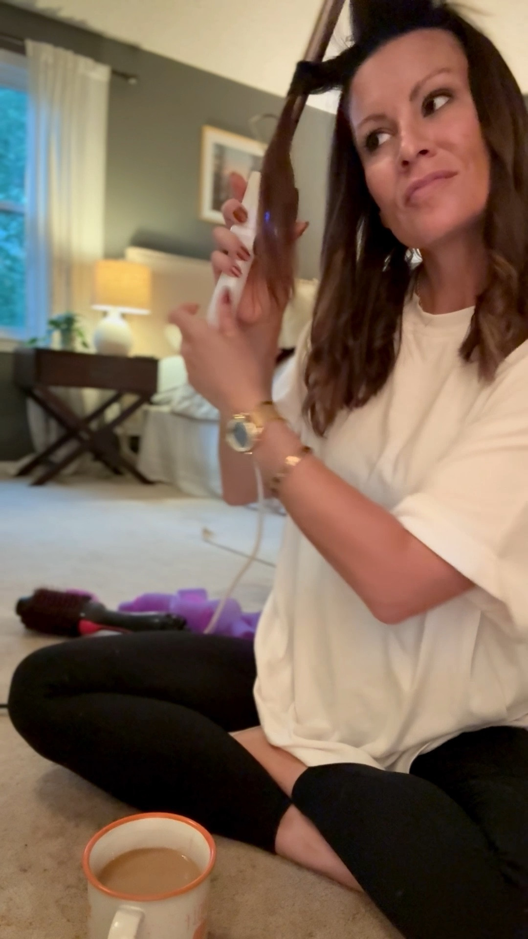 Head to toe Amazon this morning while doing my hair with this Velcro roller set and THE BEST curling iron EVER!

#LTKSaleAlert #LTKActive #LTKFindsUnder50