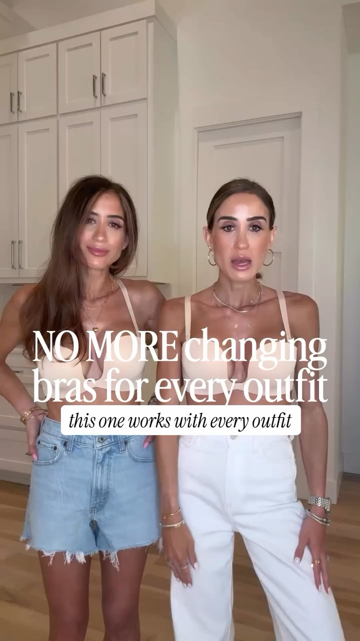 finally found the bra that works with every single top  and outfit👏 on sale for $30!! it has a non slip grip to keep it in place and gives a great lift and extra volume. We love how you can wear it sooo many ways: as a regular bra, one shoulder tops, strapless (which is always hard to find in itself)!

This one is a keeper, trust us 😉 

bra for every top, seamless bra, strapless bra, everyday bra, versatile bra, smoothing bra, invisible bra under tops, comfortable supportive bra, bra for tanks, bra for off shoulder tops, bra for dresses, wardrobe essentials

#amazonfinds #amazonbra #convertiblebra #straplessbra #wardrobestaple

#LTKPetite #LTKSaleAlert #LTKSeasonal