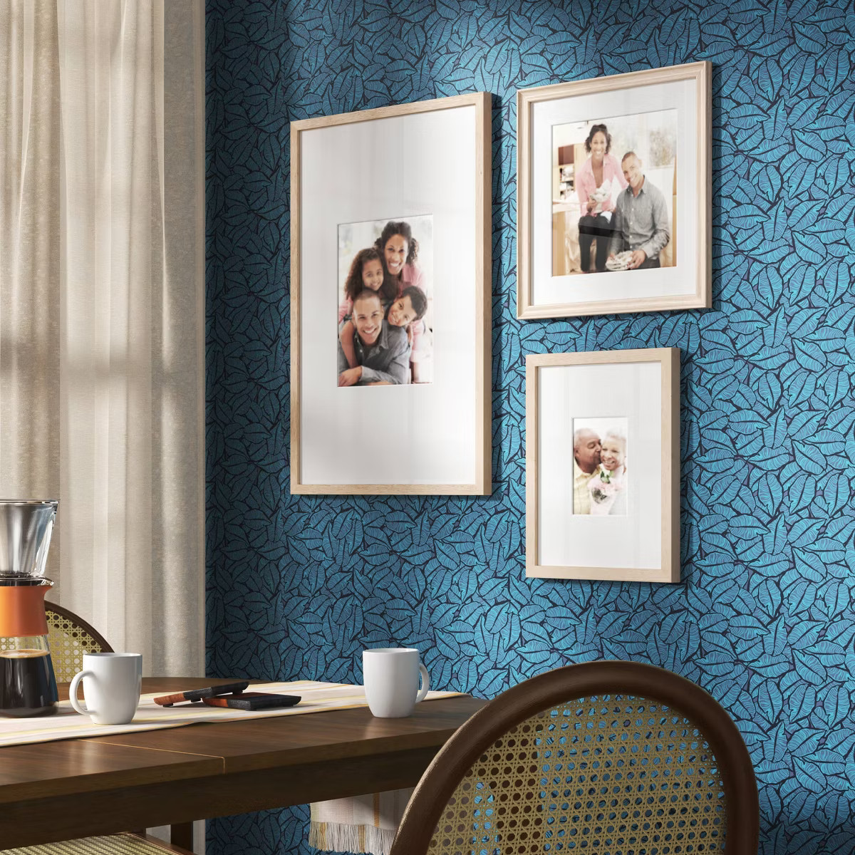 20" x 30" Matted to 11" x 14" Poster Frame Light Wood - Threshold™: Modern Style, MDF, Glass Pa... | Target