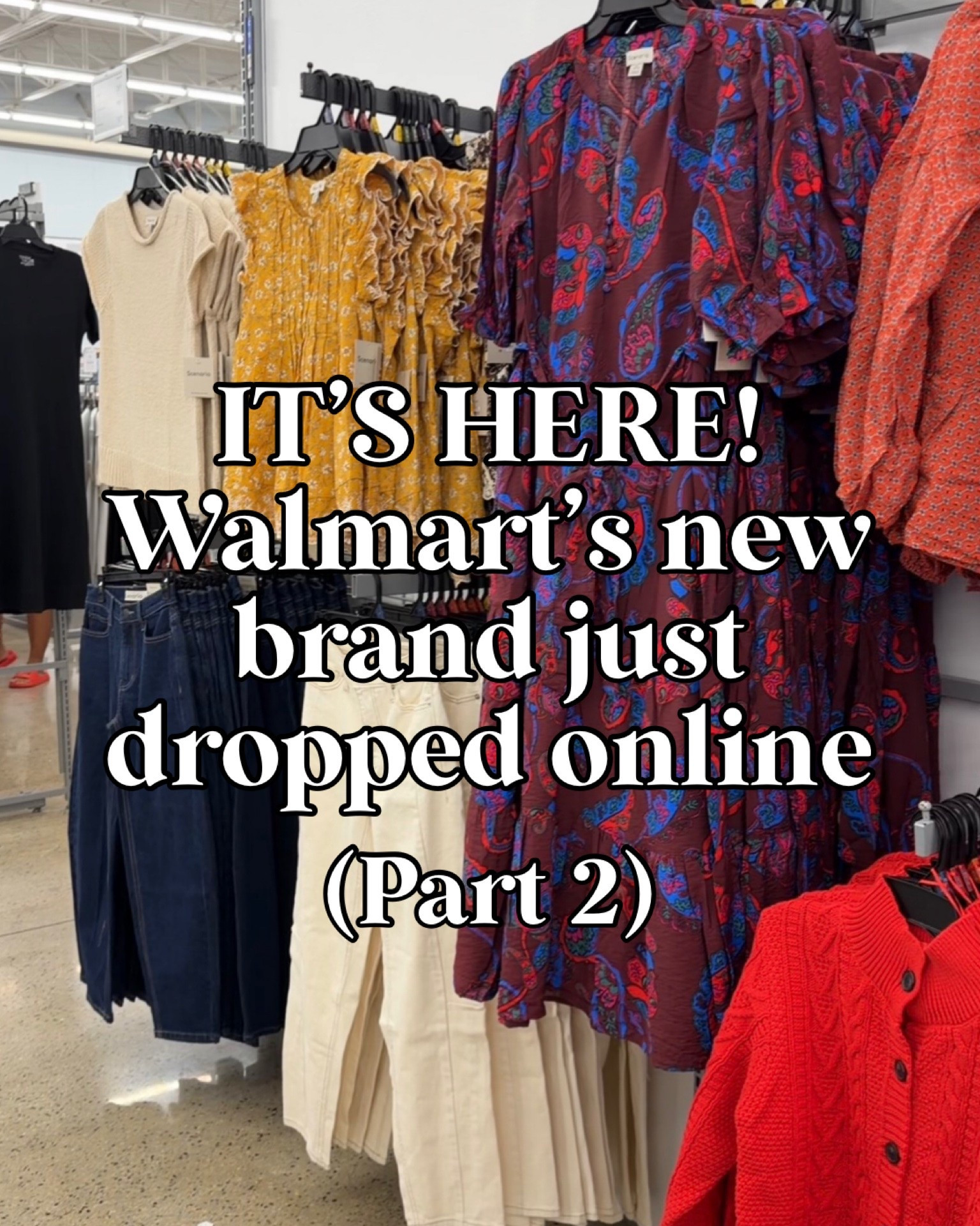 Part 2 of the new Walmart Scenario finds! So many cute new pieces are popping up online, and I’m linking everything I’ve spotted so far. If you missed Part 1, check my LTK feed for even more! #walmartfashion