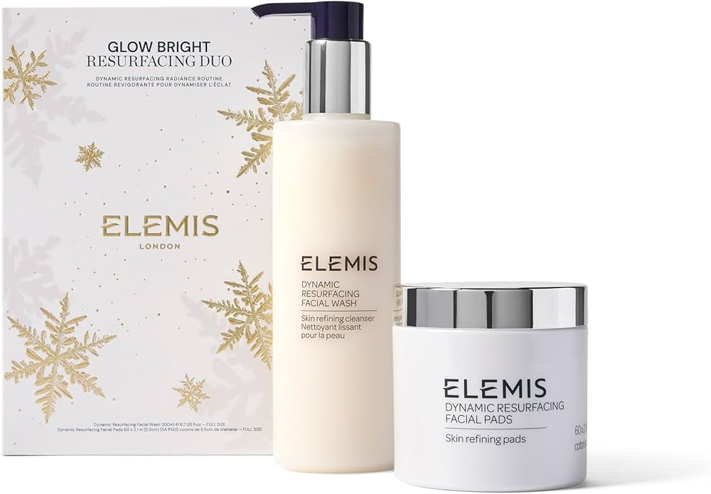 ELEMIS Glow Bright Resurfacing Duo | Dynamic Resurfacing Facial Wash & Pads | Skincare Set for Sm... | Amazon (US)