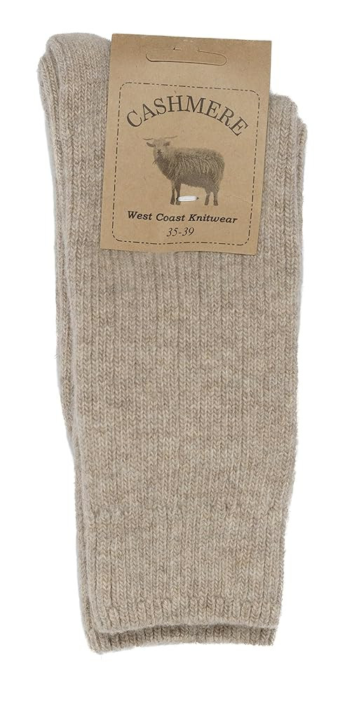 WEST COAST KNITWEAR Womens Fine Cashmere and Merino Wool Super Soft and Warm Socks | Amazon (UK)