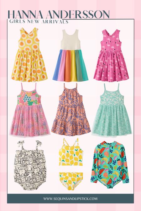 Girls new arrivals at Hanna Andersson! Such cute outfits and swimsuits for summer! 

#LTKSeasonal #LTKBaby #LTKKids
