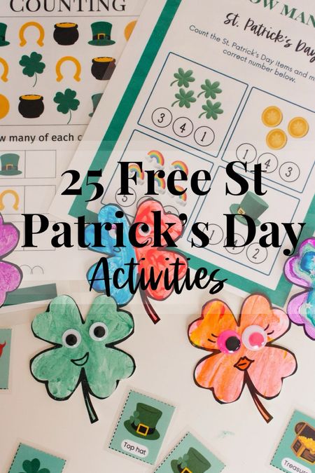 Some added things we use for our free holiday printable pages 🍀 🌈 🎨 

#LTKfamily #LTKkids #LTKSeasonal