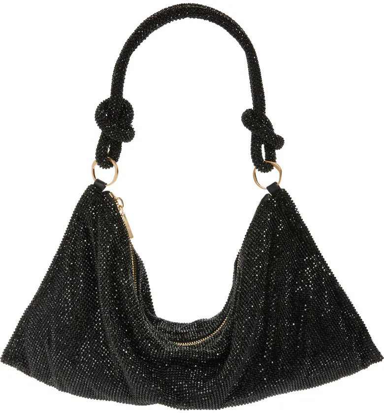 Mini Hera Rhinestone Shoulder Bag | Nordstrom