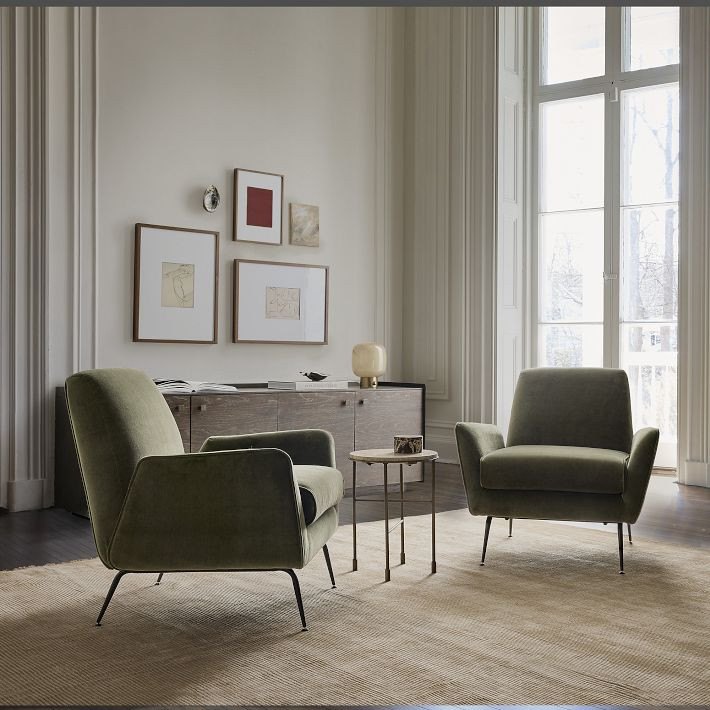 Kip Flare Arm Chair | West Elm (US)