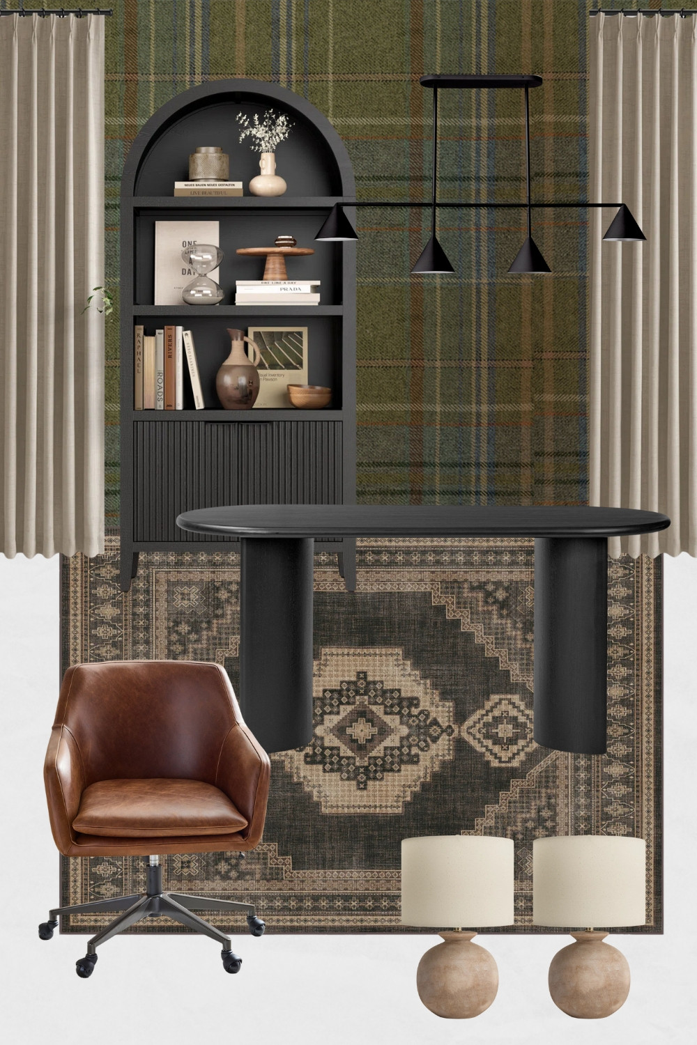Moody Home Office Moodboard, Home Office Desk, Home Office Chair, Mid-Century Modern Home Office, Dark Aesthetic Home Office Decor, Home Office Design Ideas, Home Office Decor

#homedecor #homeoffice #moodyhomeoffice #homeofficedesign 

 

#LTKHome #LTKSaleAlert #LTKStyleTip