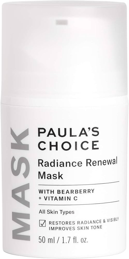 Paula's Choice Radiance Renewal Night Mask with Arbutin and Niacinamide, Overnight Face Mask | Amazon (US)