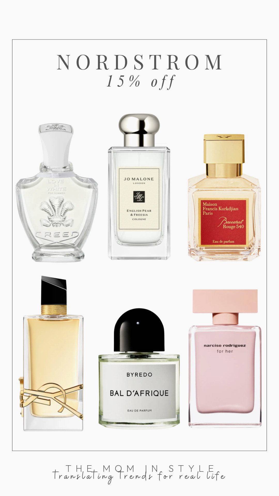 Nordstrom 15% off fragrance, beauty gifts, Mothers Day gifts 

 #LTKSaleAlert