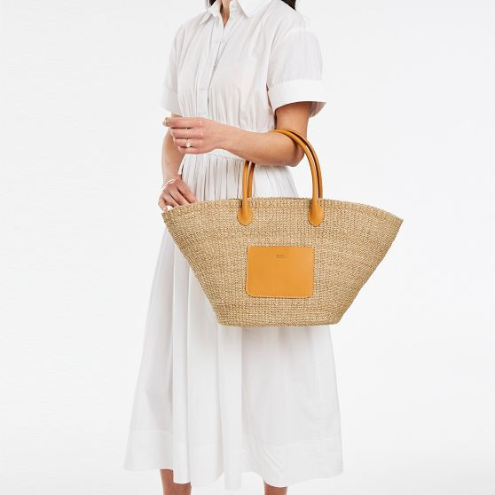 Handwoven Abaca Beach Tote | Mark and Graham