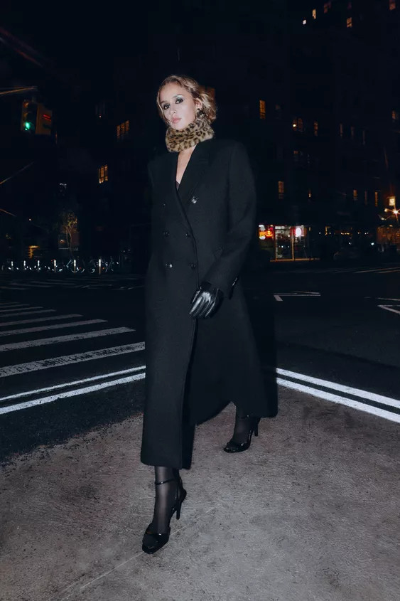 FAUX LEATHER FAUX FUR ANIMAL PRINT GLOVES | Zara UK