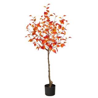 4ft. Potted Fall Birch Autumn Tree | Michaels Stores