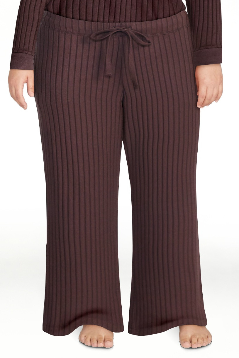 Joyspun Women's Cozy Lounge Collection Hacci Knit Sleep Pants, Sizes XS-3X | Walmart (US)