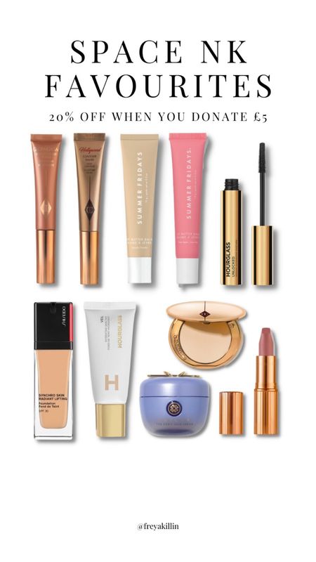 Space nk favourites - save 20% on almost everything when you donate £5 on their website 

#LTKFind #LTKeurope #LTKbeauty