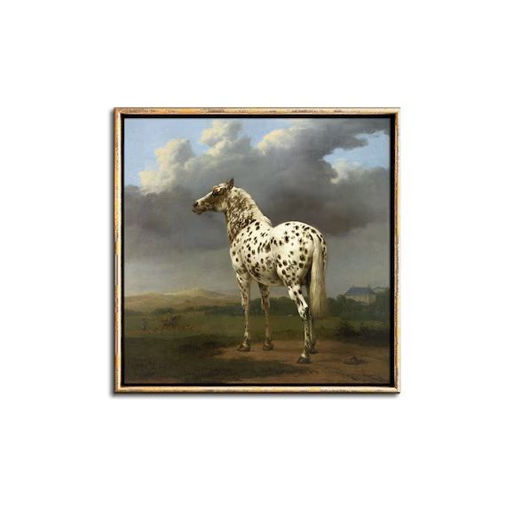 Vintage Horse Painting Downloadable Prints Digital Equestrian | Etsy | Etsy (US)