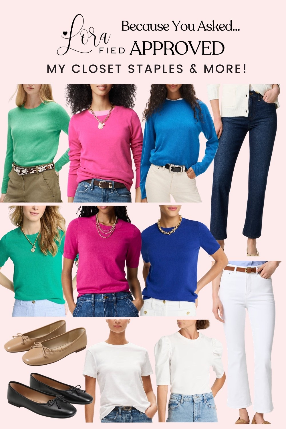 LORAfied Approved Closet Staples! These are my go-to pieces I own and love 🤗

#LTKSeasonal #LTKSpringSale #LTKmomlife