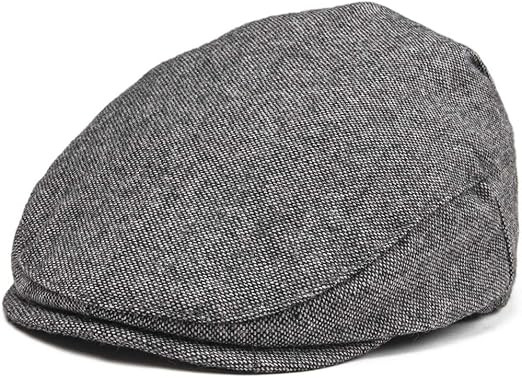 JANGOUL Kids Wool Tweed Flat Cap Herringbone Boy Girl Newsboy Caps Infant Toddler Child Youth Ber... | Amazon (US)